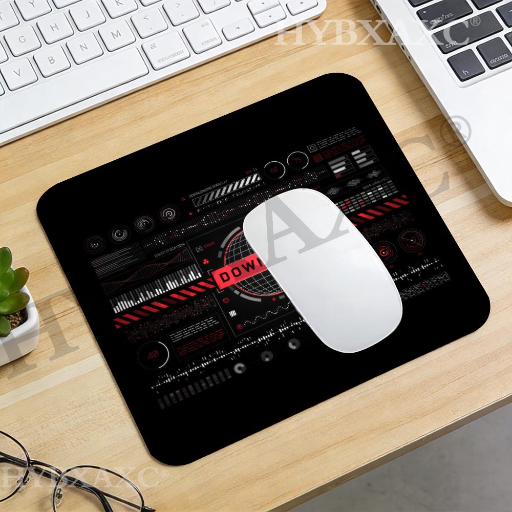 Tech Accessories For Work - HYBXAXC Futuristisches Datenanalyse-Mauspad Große Cyber-Tech Schreibtischunterlage