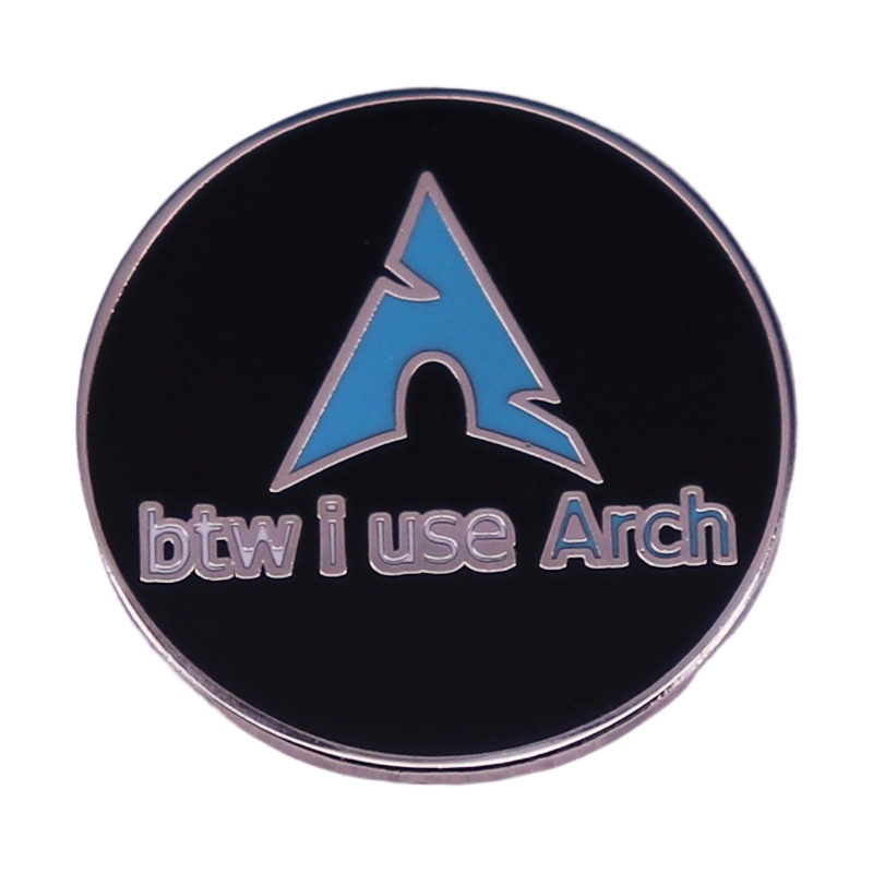 Tech Accessories Gifts - 1 Stück Emaille-Anstecknadel mit der Aufschrift