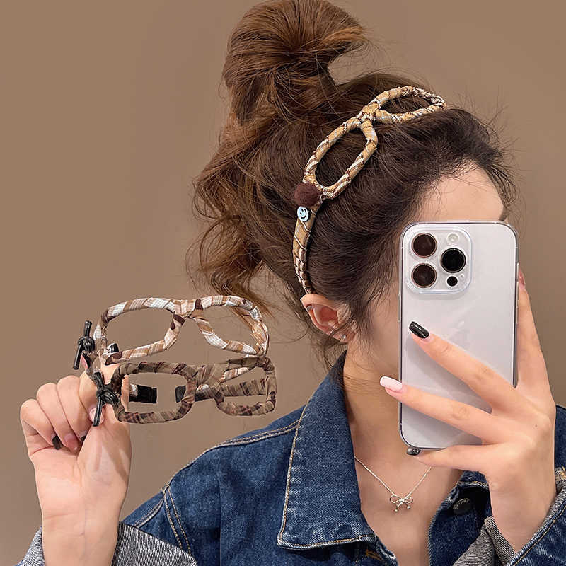 Hi Tech Accessories - Modisches Brillenrahmen-Stirnband im westlichen Stil für