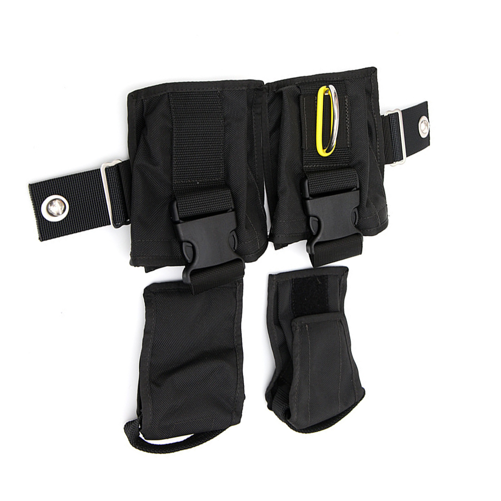 Tech Accessories Organizer Pouch - Verstellbares professionelles Unterwasserzubehör, 8 Pfund, Tauchgewichtstaschen,