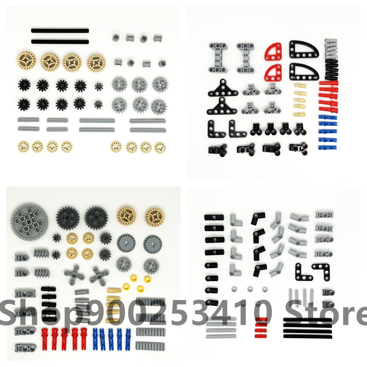 Tech Gear Accessories - High-Tech-Teile Zahnrad Kreuz achsen Stift Set