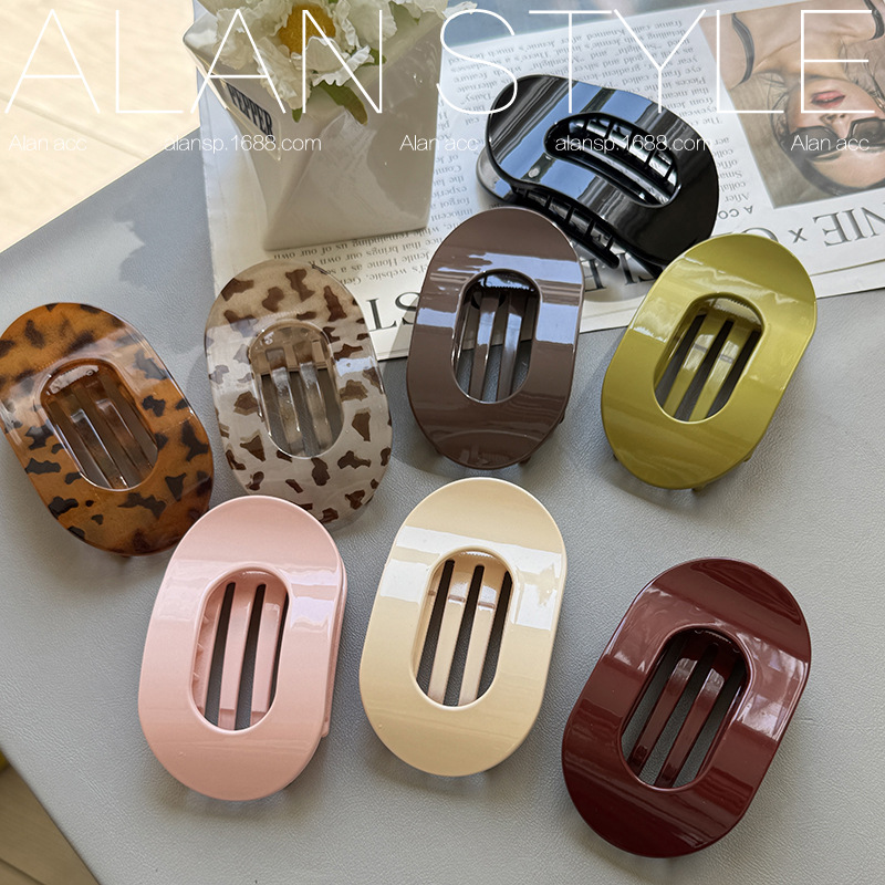 Hi Tech Accessories - Neue große hohle Hai-Clip koreanische Ins