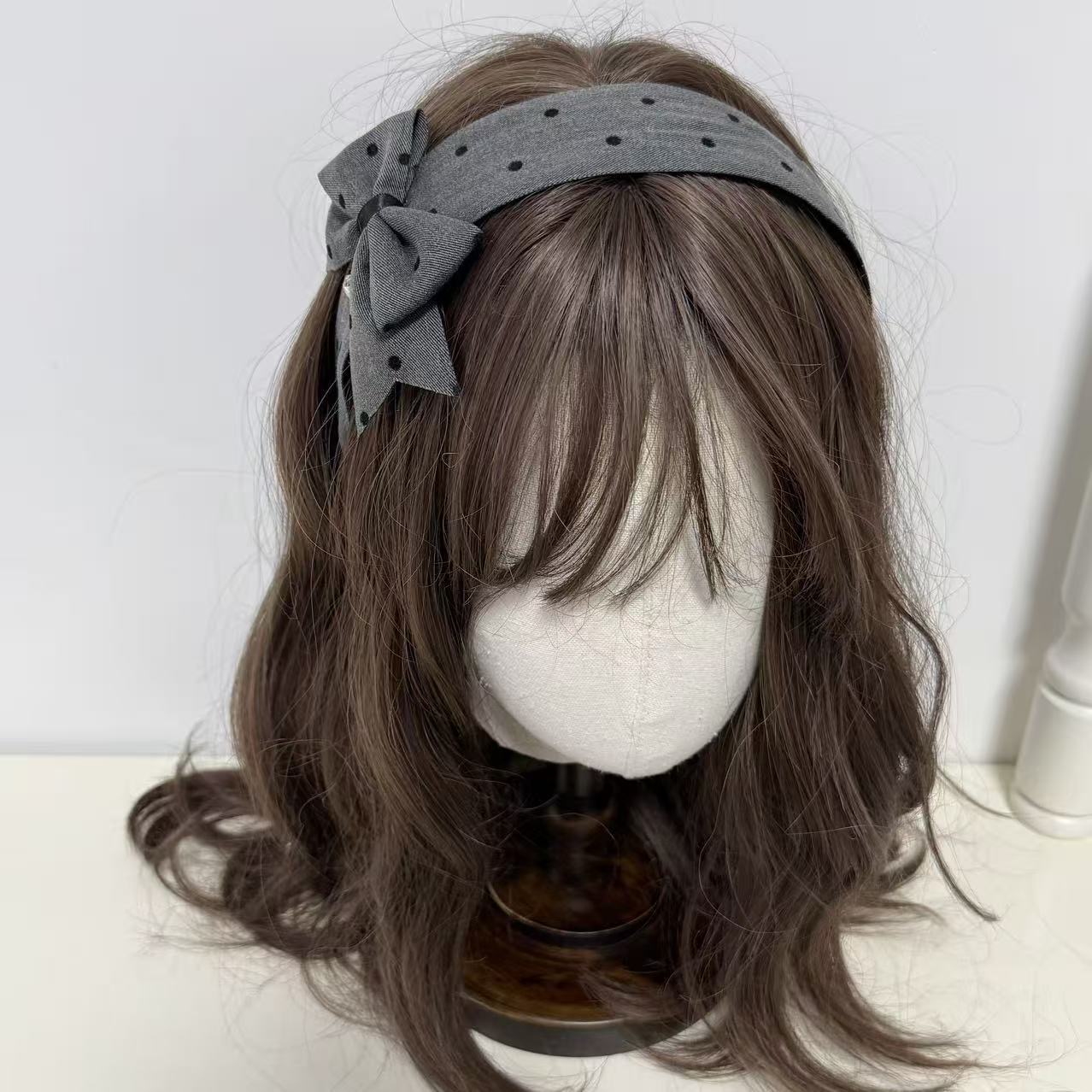 Graue Haarschleife im französi – Hi Tech Accessories Bewertung und Preis