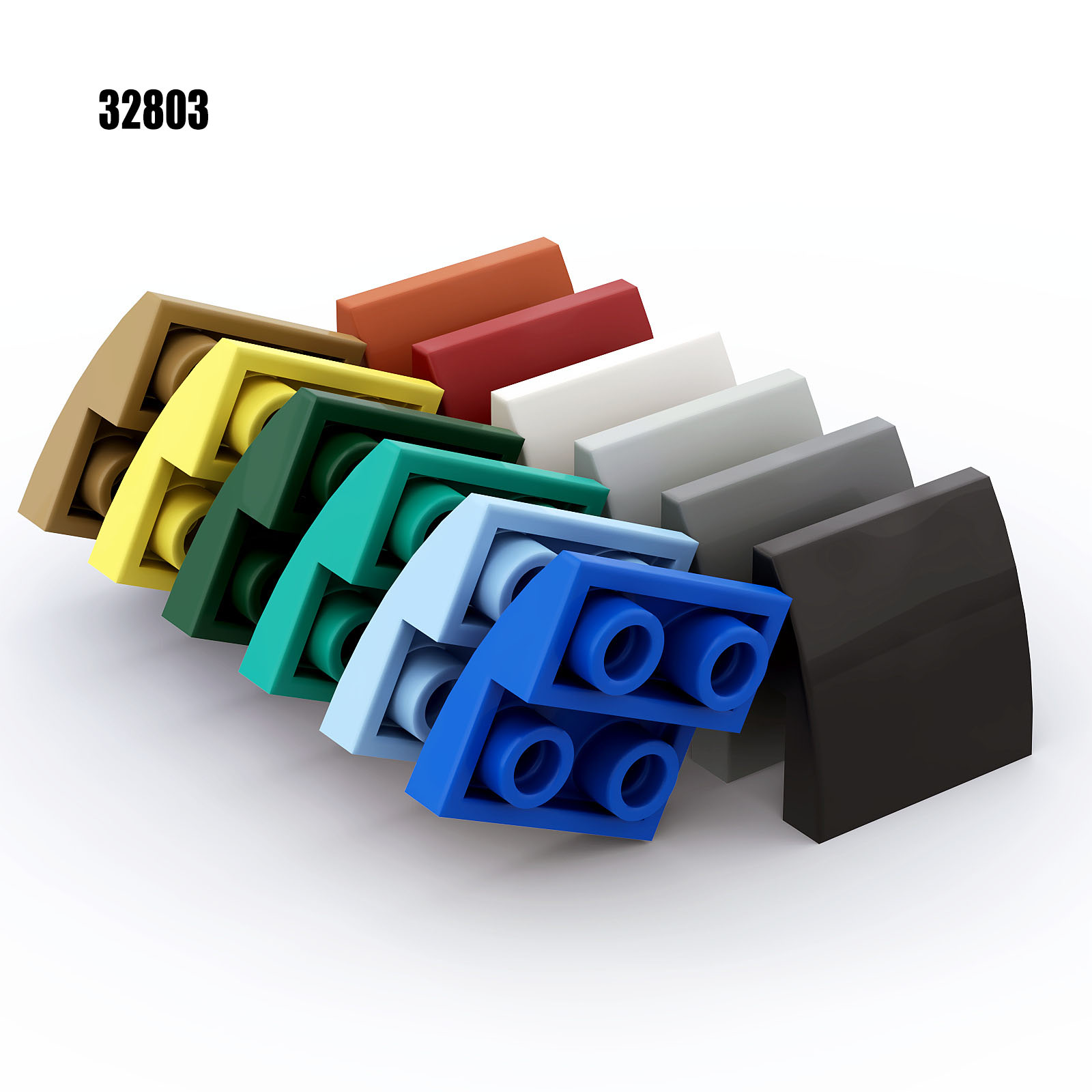 50 stücke MOC Ziegel 32803 2x2 – Tech Accessories Gifts Bewertung und Preis