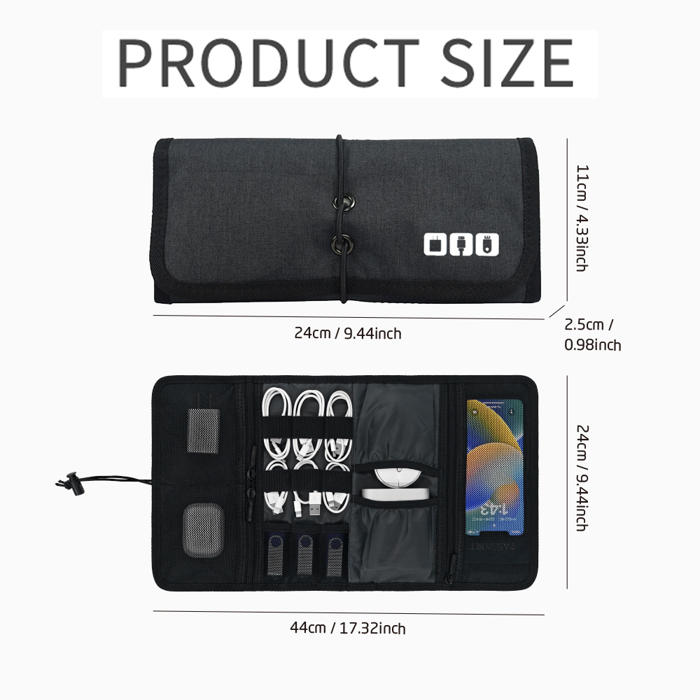 Tech-Organizer-Tasche Kabelauf – Tech Accessories Travel Organizer Pouch Bewertung und Preis