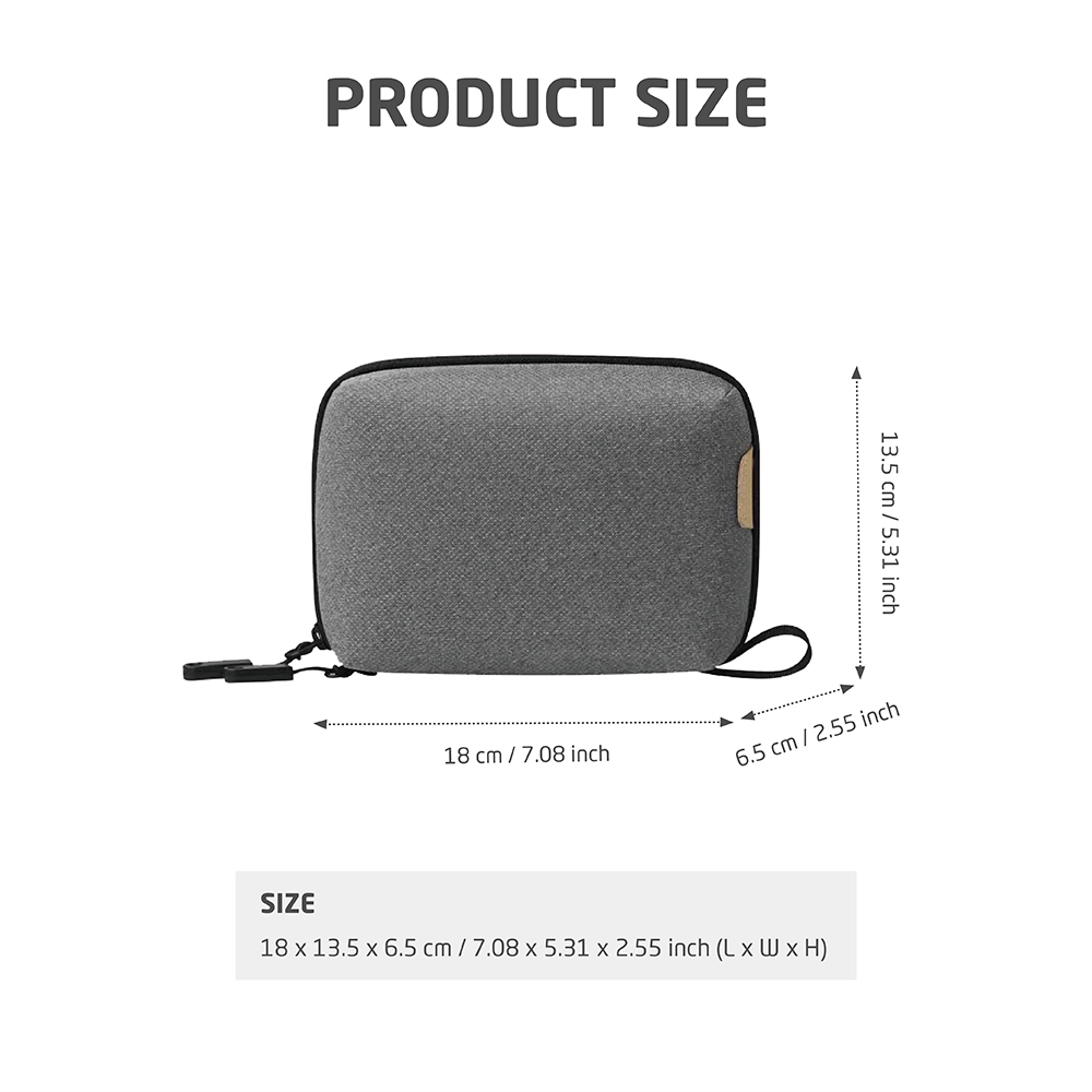 Große Kapazität Tech-Organizer – Tech Accessories Travel Organizer Pouch Bewertung und Preis