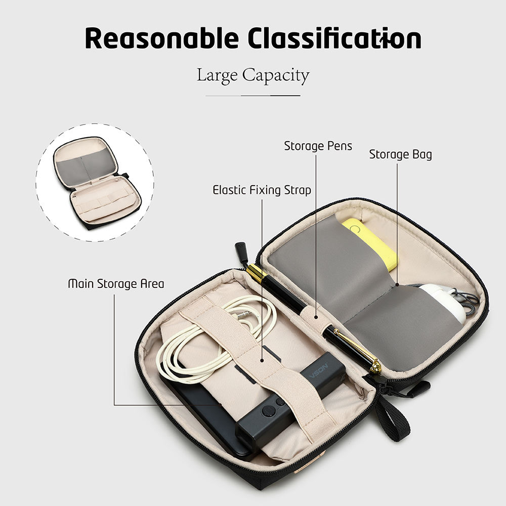 Große Kapazität Tech-Organizer – Tech Accessories Travel Organizer Pouch Bewertung und Preis